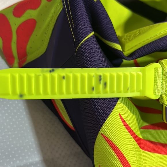 Fox 360 Moto Pants Size 36 Neon Leopard Print Motocross Dirt Bike Atv Protection - Picture 9 of 12